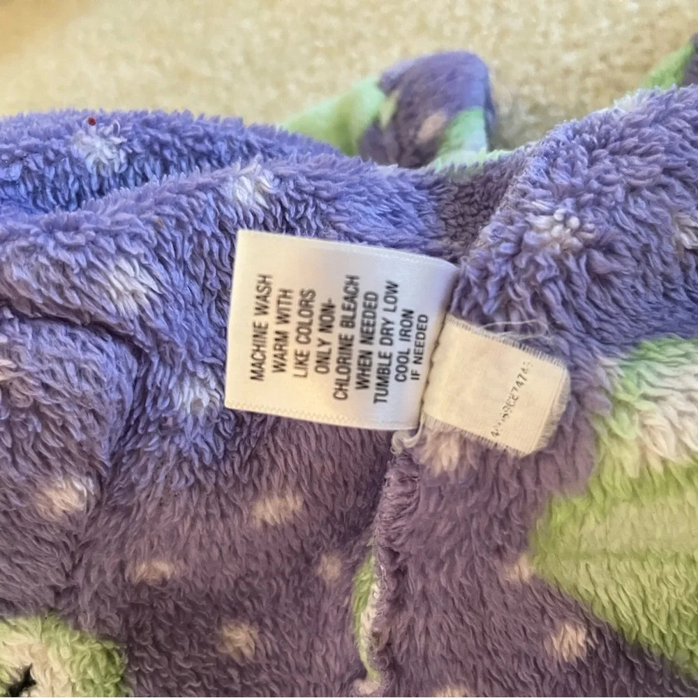 Croft & Barrow Purple Frog Print Women's Robe - Picture 7 of 7